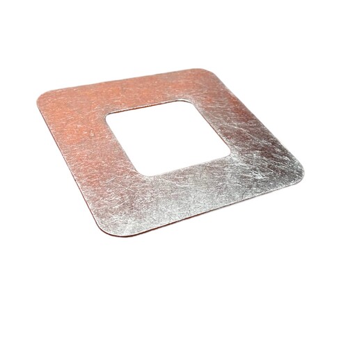 Aluminium Cover Plate For 50mm Square tube Bag of Qty 100