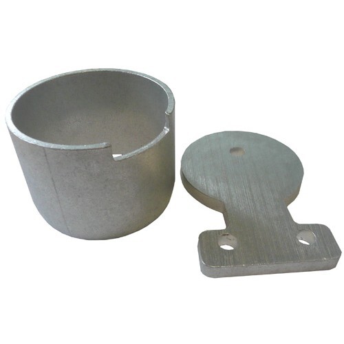 50mm Aluminium Wall Cup & Tag (Australian Made)