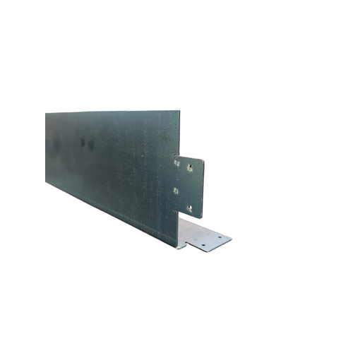 100mm High Corten Steel Garden Edging - 1 meter - Australian Made (pre-order)