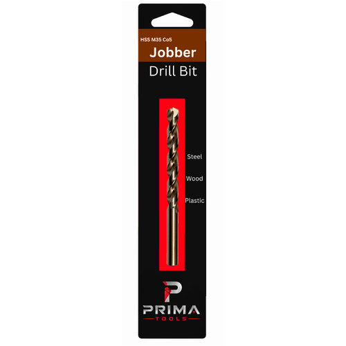 Prima Tools Cobalt Straight Shank Jobber Twist Drill (M35) (Co5)