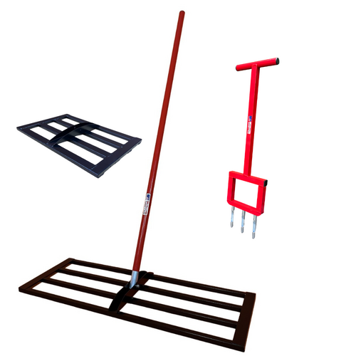 Spring Combo Deal 1m Lawn Level extra 500mm Head and Aerator!!!!
