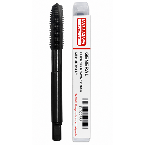 HSS-EX Spiral Point Machine Tap for Stainless & Alloy Steels (T1022)
